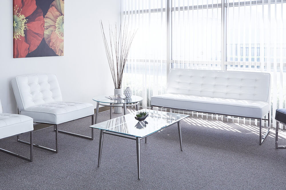 Sleek modern occasional tables lifestyle 3