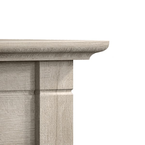 West coffee table with set of two end tables detail 2