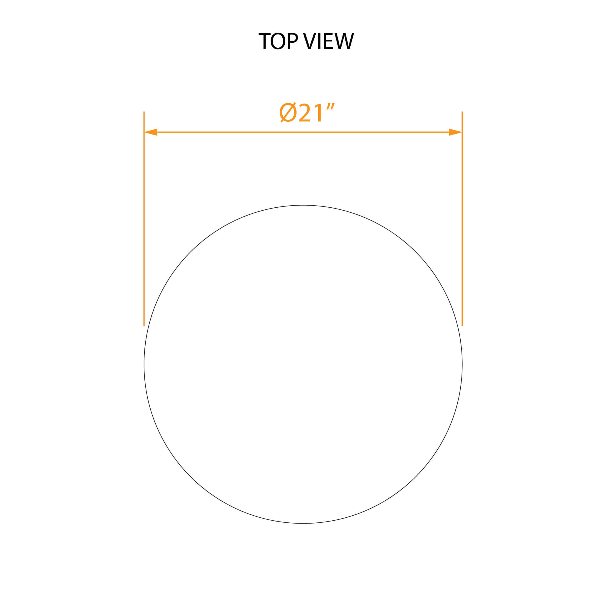 White and wood coffee table 2D dimensions 1 2 3