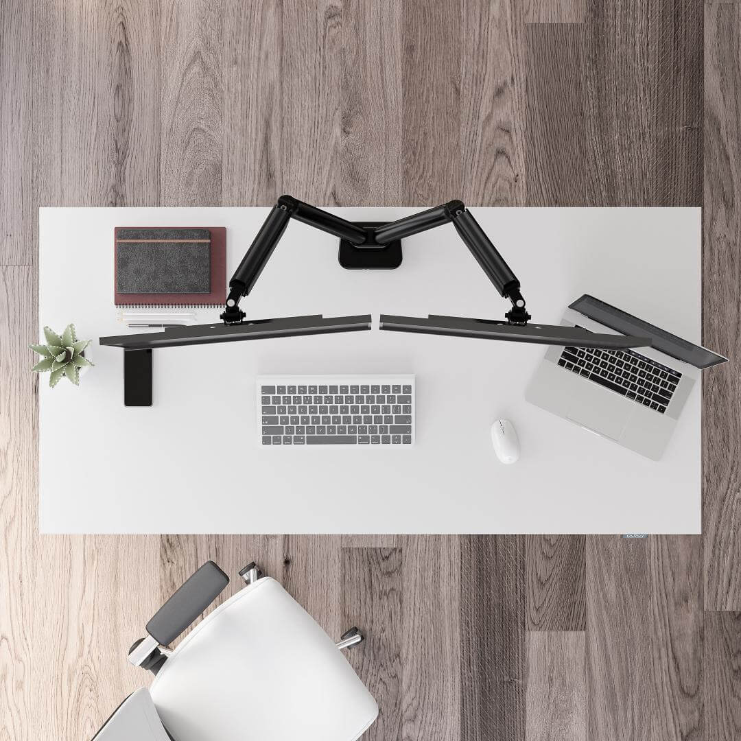 Sit stand desk adjustable 60w x 30d top