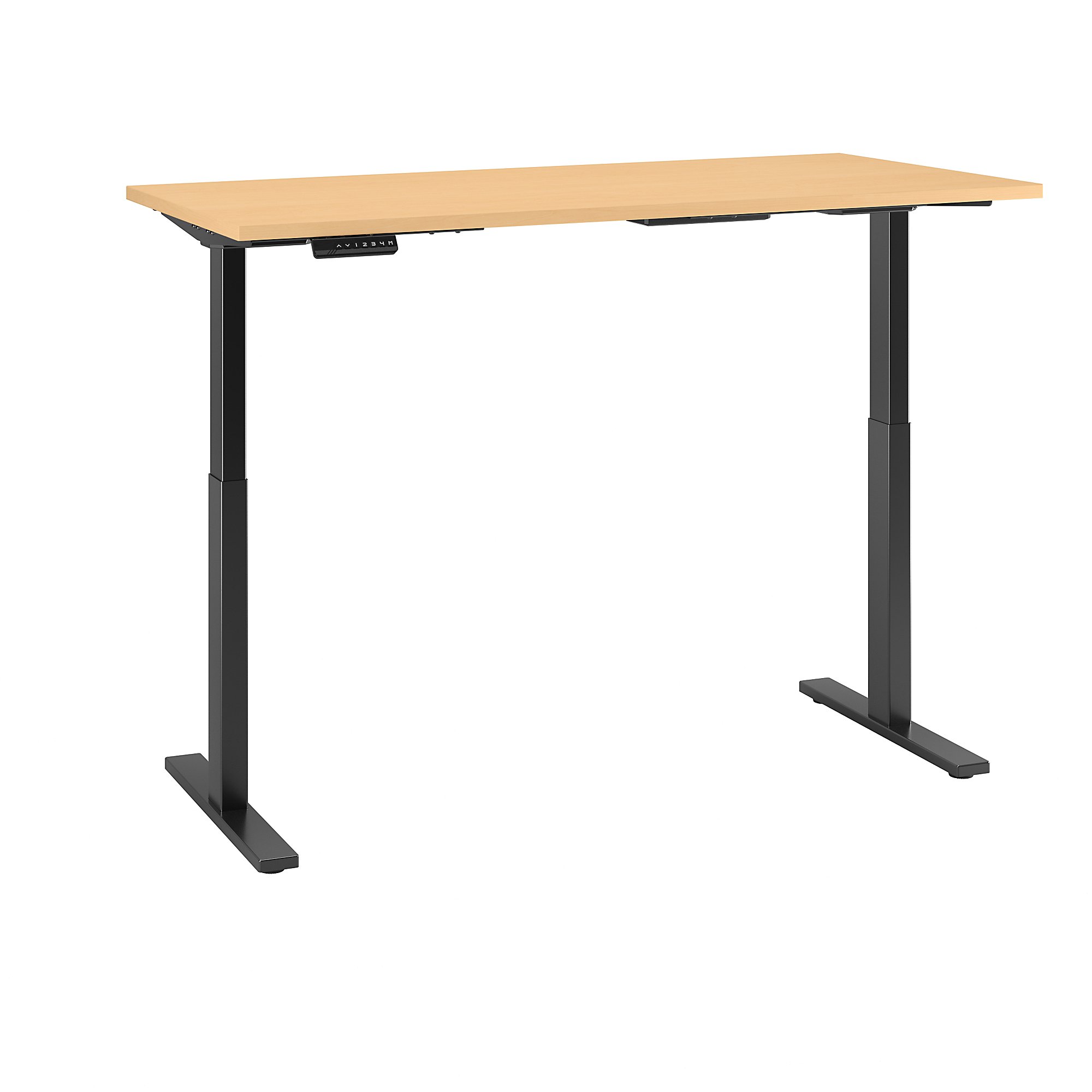 Sit stand desk adjustable CUB M6S6030ACBK FBB