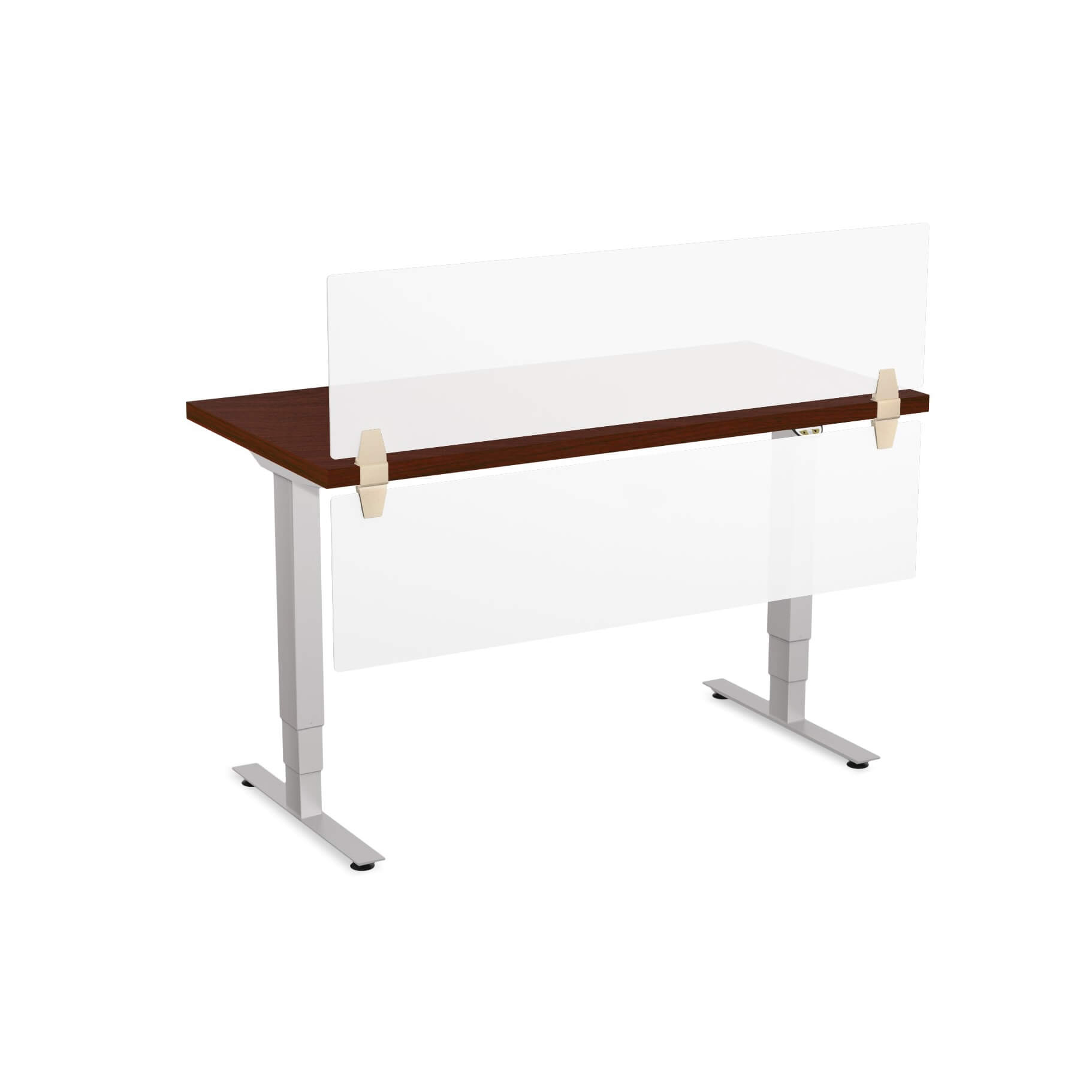 Sit stand desk height adjustable table 1 2 3 4