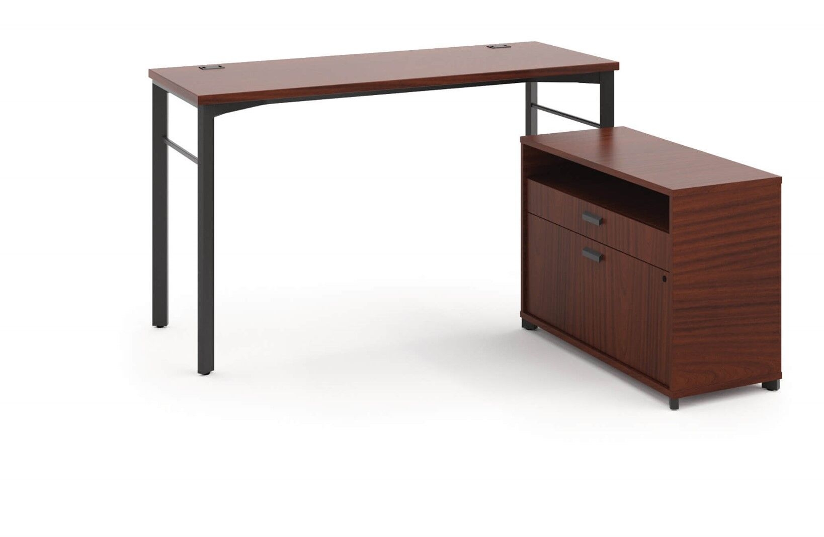 Small l shaped desk CUB HMLDF60C NOH_preview