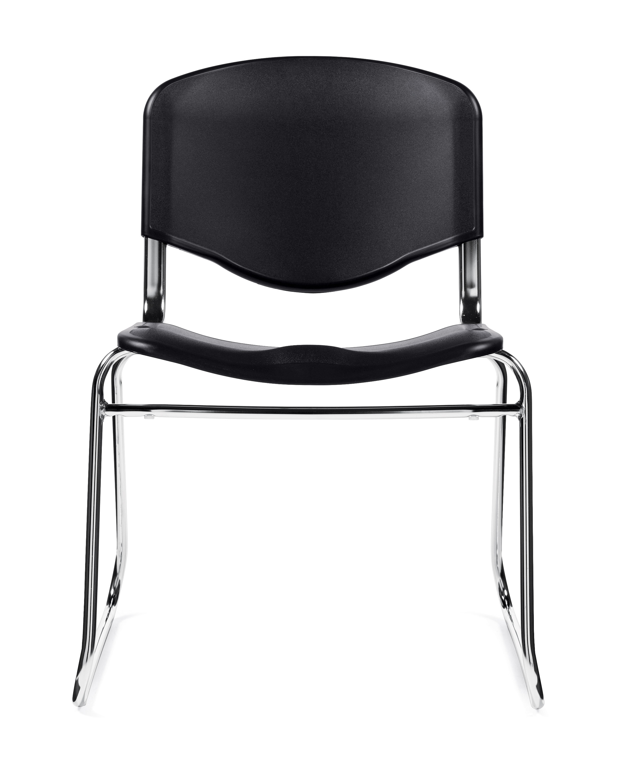 Stackable office chairs front 1