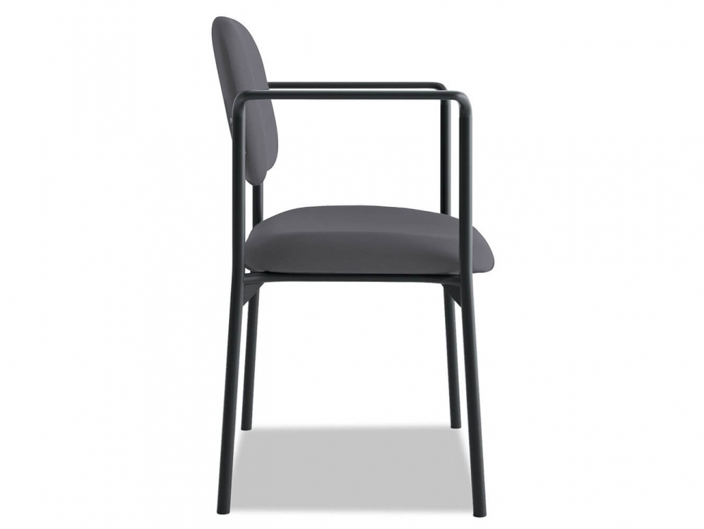 Stackable office chairs side view