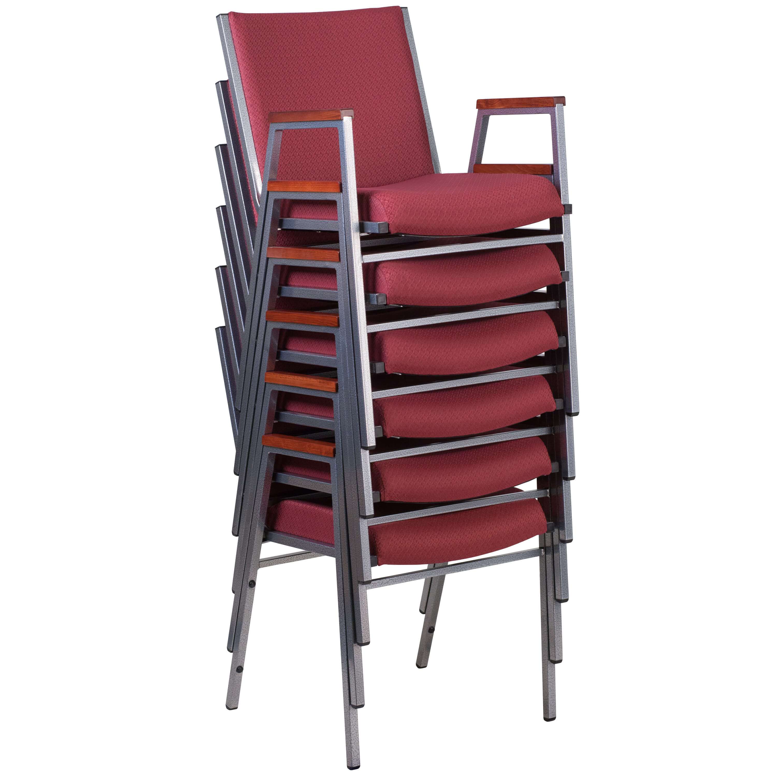 Stackable Office Chairs Stacked 