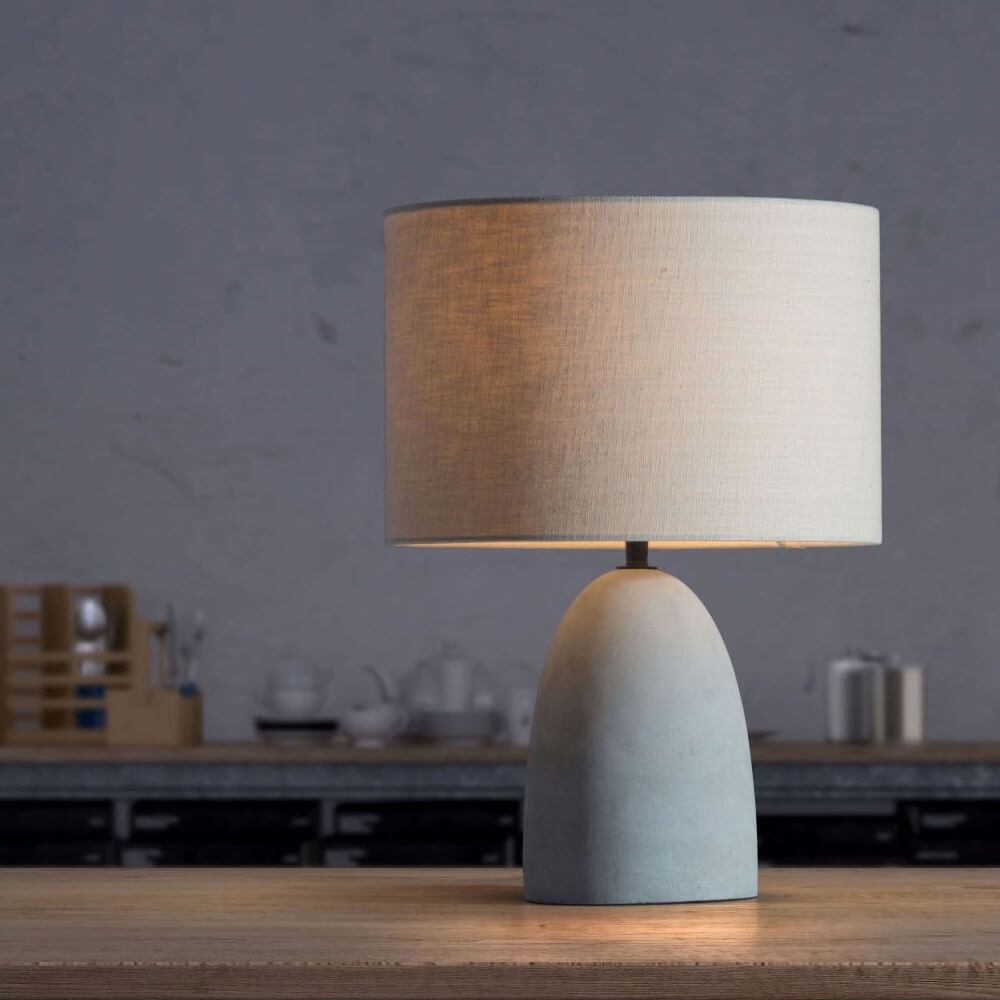 Table lamps for bedroom environmental view