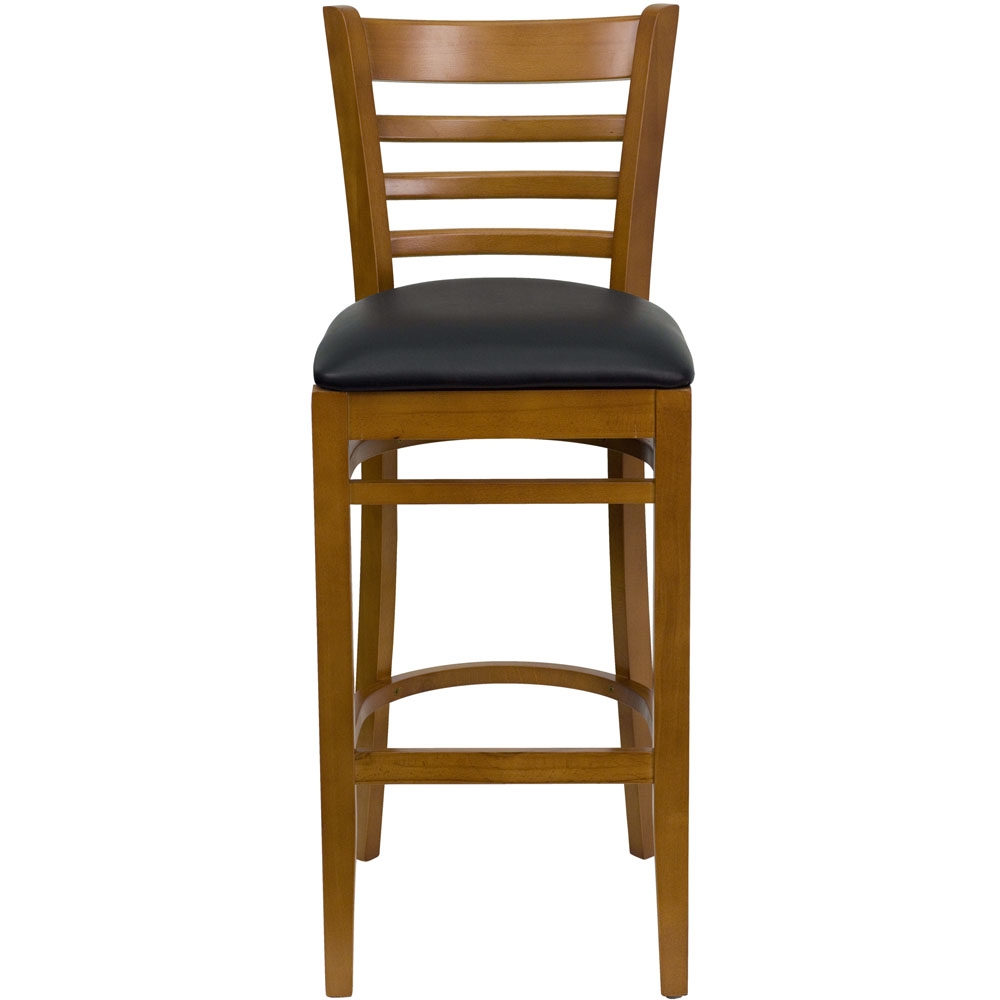 Tradiotional bar stools front view