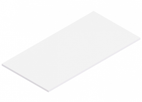 Training table laminate top 60x30 white Training table laminate top 60x30 white