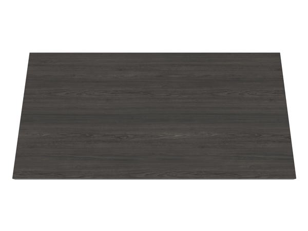 Training table with modesty laminated top 4x2 slate grey