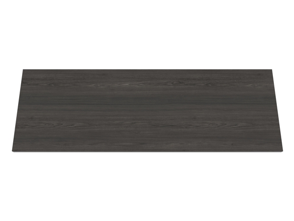 Training table with modesty laminated top 6x2 slate grey 1