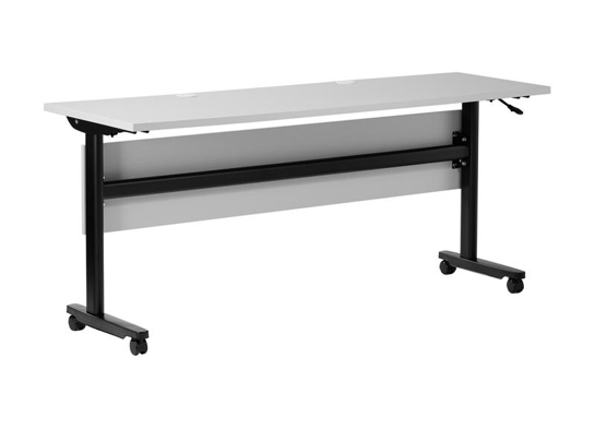 Training table with t leg 5x2 black 2