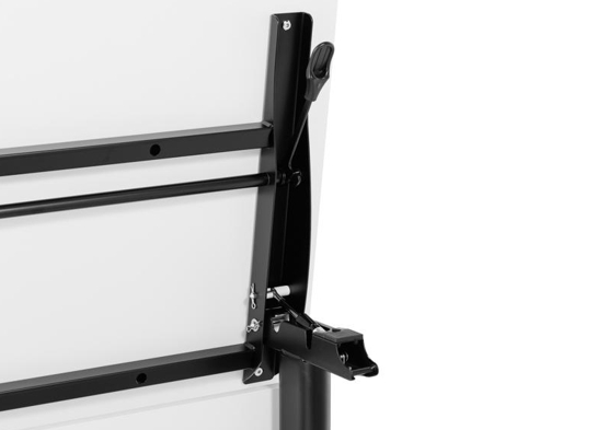 Training table with t leg 6x2 white black 13 Training table with t leg 6x2 white black 13