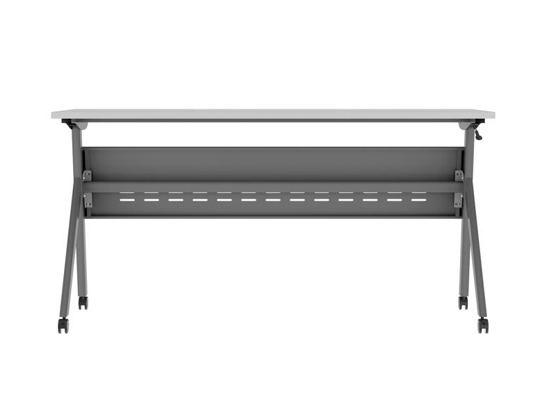 Training table with x leg 5x2 gray 10 Training table with x leg 5x2 gray 10