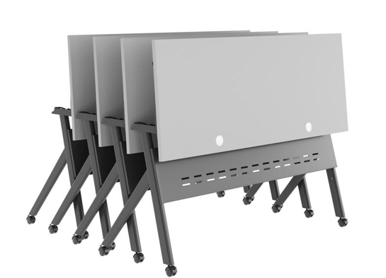 Training table with x leg 5x2 gray 11 Training table with x leg 5x2 gray 11