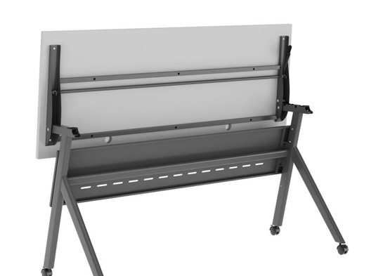 Training table with x leg 5x2 gray 12 Training table with x leg 5x2 gray 12