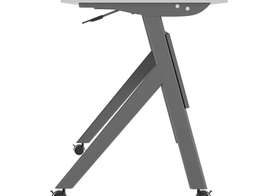 Training table with x leg 5x2 gray 14 Training table with x leg 5x2 gray 14