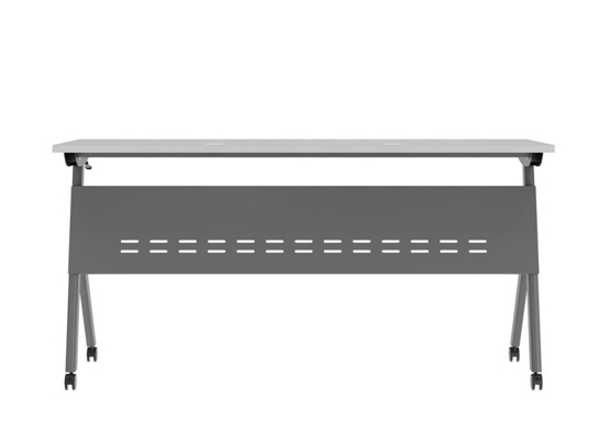 Training table with x leg 5x2 gray 9 Training table with x leg 5x2 gray 9