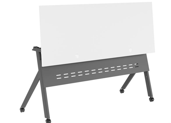 Training table with x leg 5x2 white gray 7 Training table with x leg 5x2 white gray 7