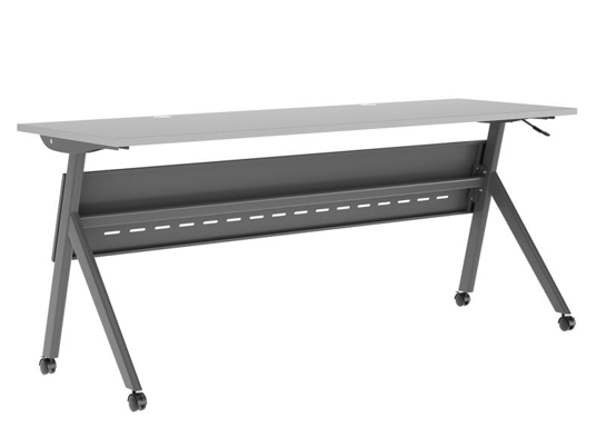 Training table with x leg 6x2 gray gray 5 Training table with x leg 6x2 gray gray 5