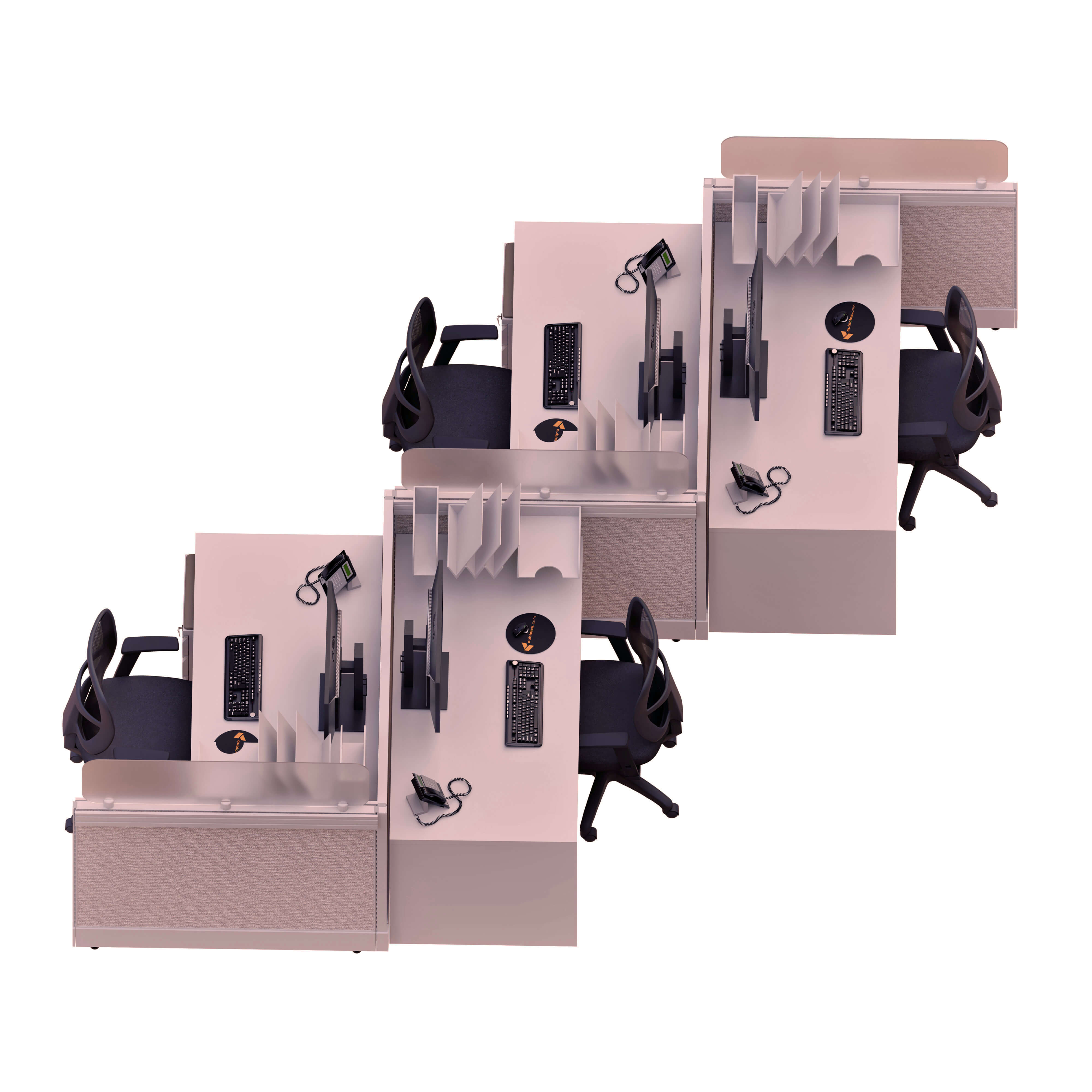 Turn key office design FH94 4pack