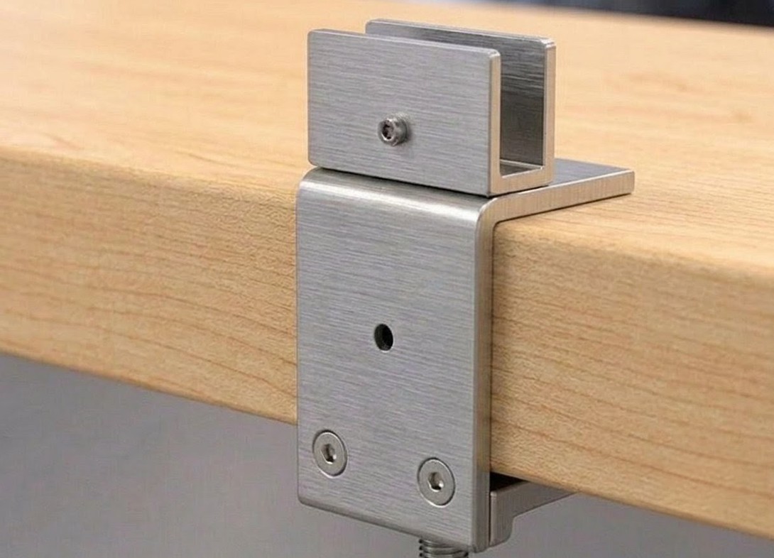 U channel brackets for desk mounted screen PA24H U channel brackets for desk mounted screen PA24H