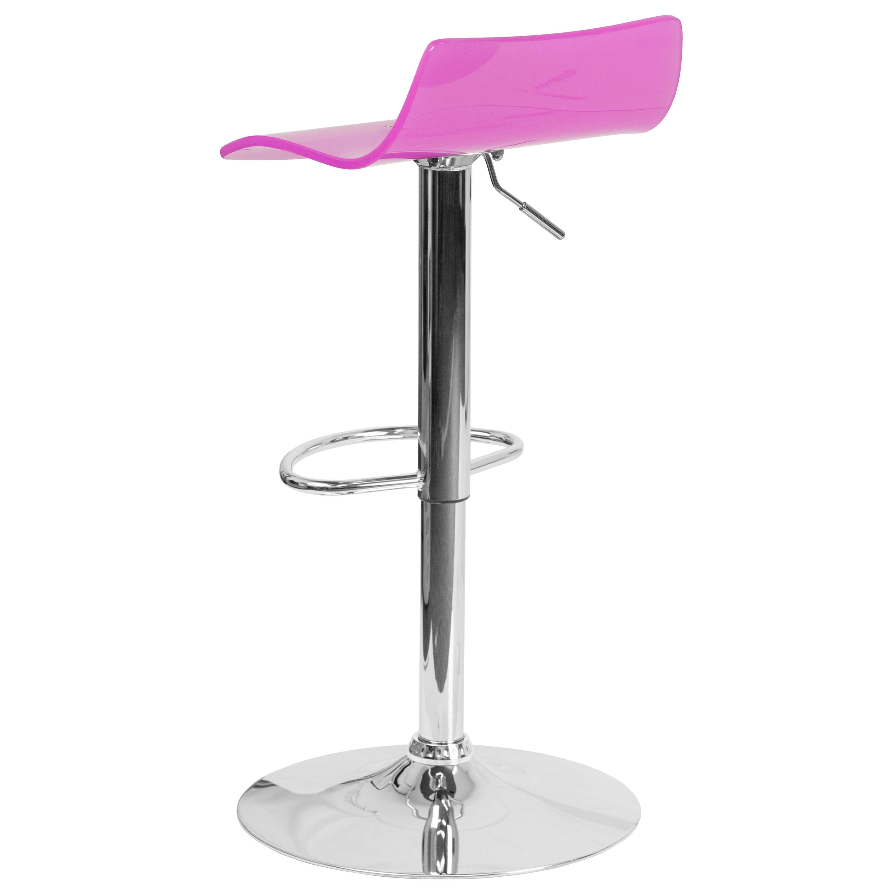 Unique bar stools back view