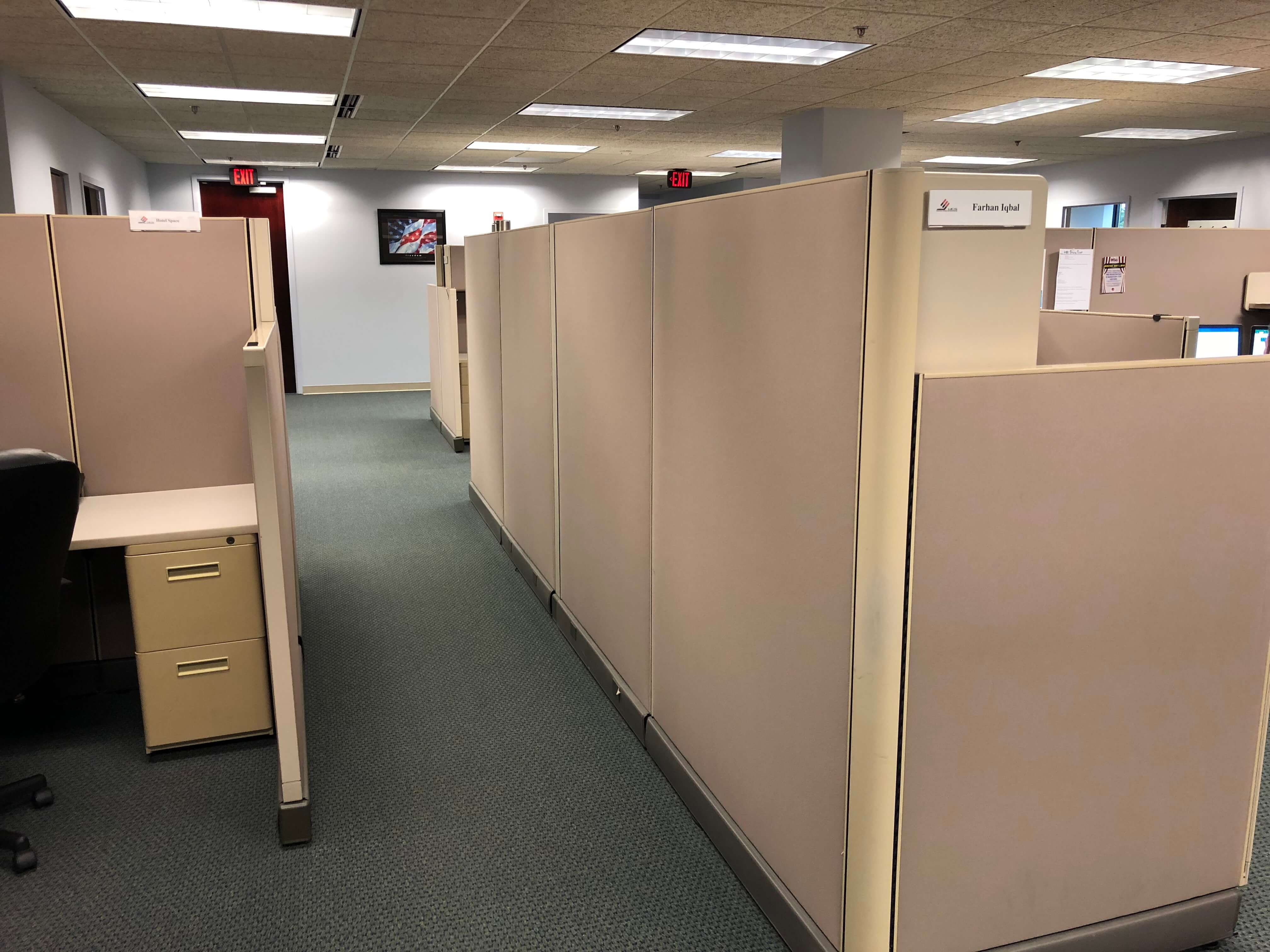 Used Office Cubicles High Panels Herman Miller AO2 6x8 Used Cubicles