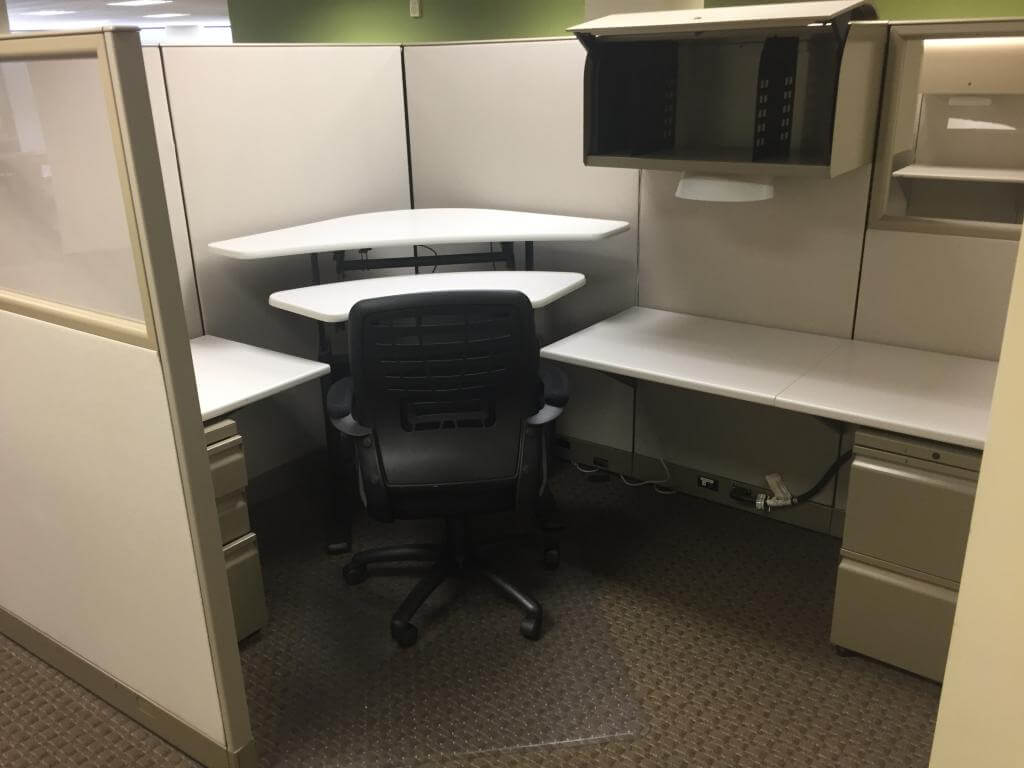 Used Office Cubicles High Panels Knoll Morrison 8x6 Used Cubicles