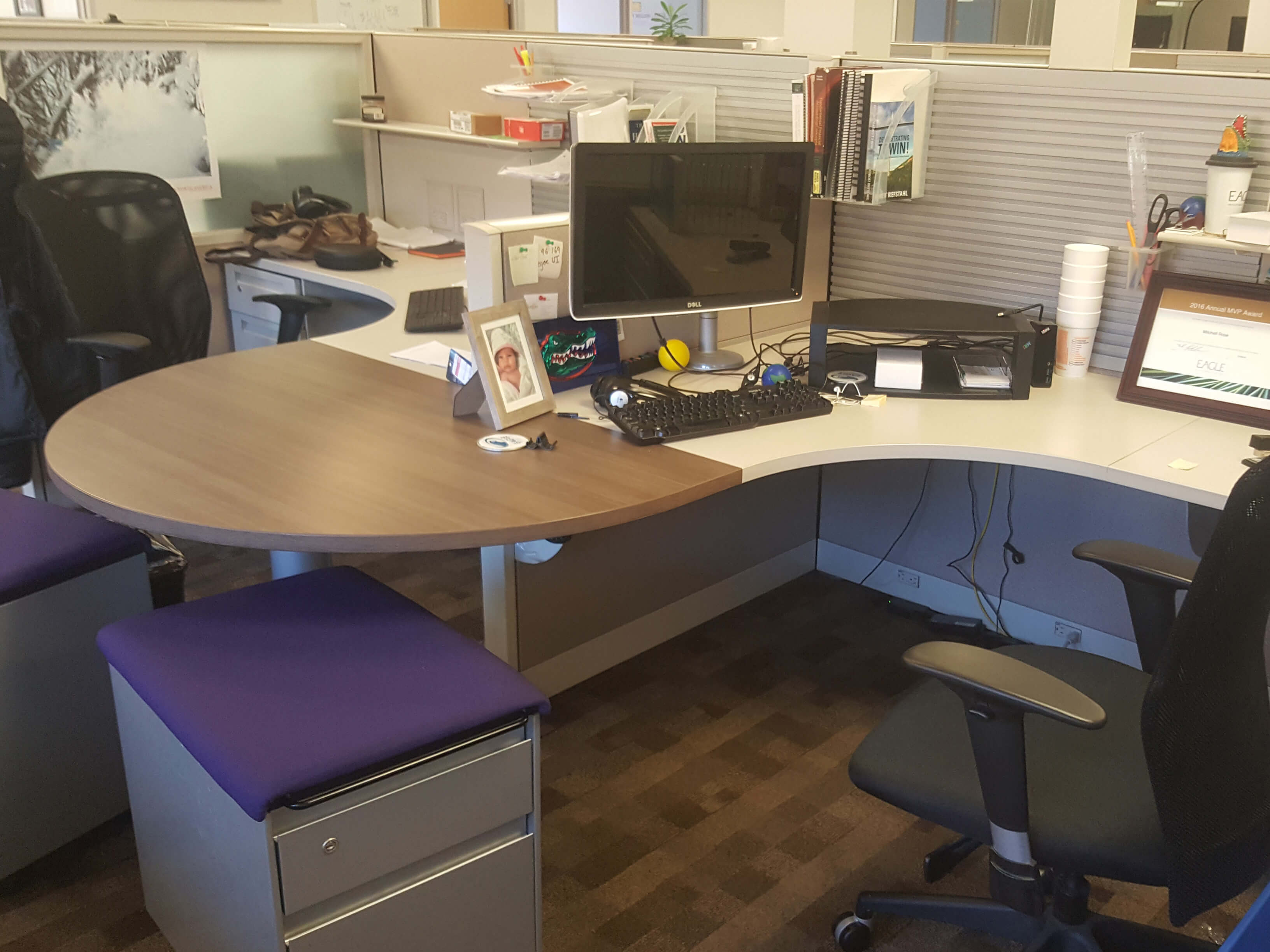 Used Office Cubicles Low Panels Knoll Reff 7x6 Used Cubicles