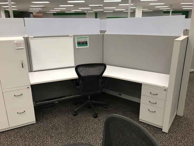 Used steelcase asnwer cubicles 021318 pl1 1