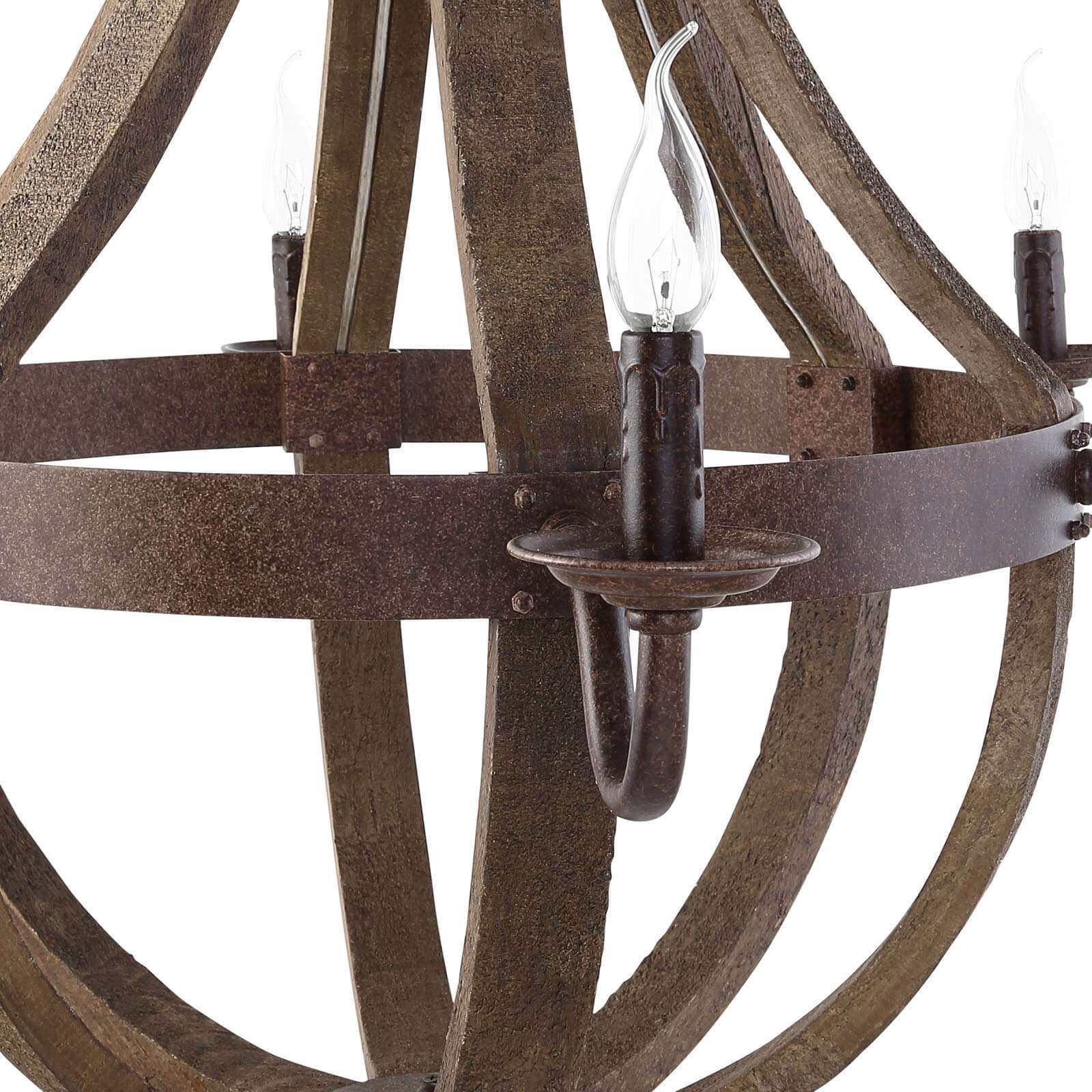 Vintage ceiling light fixtures close view