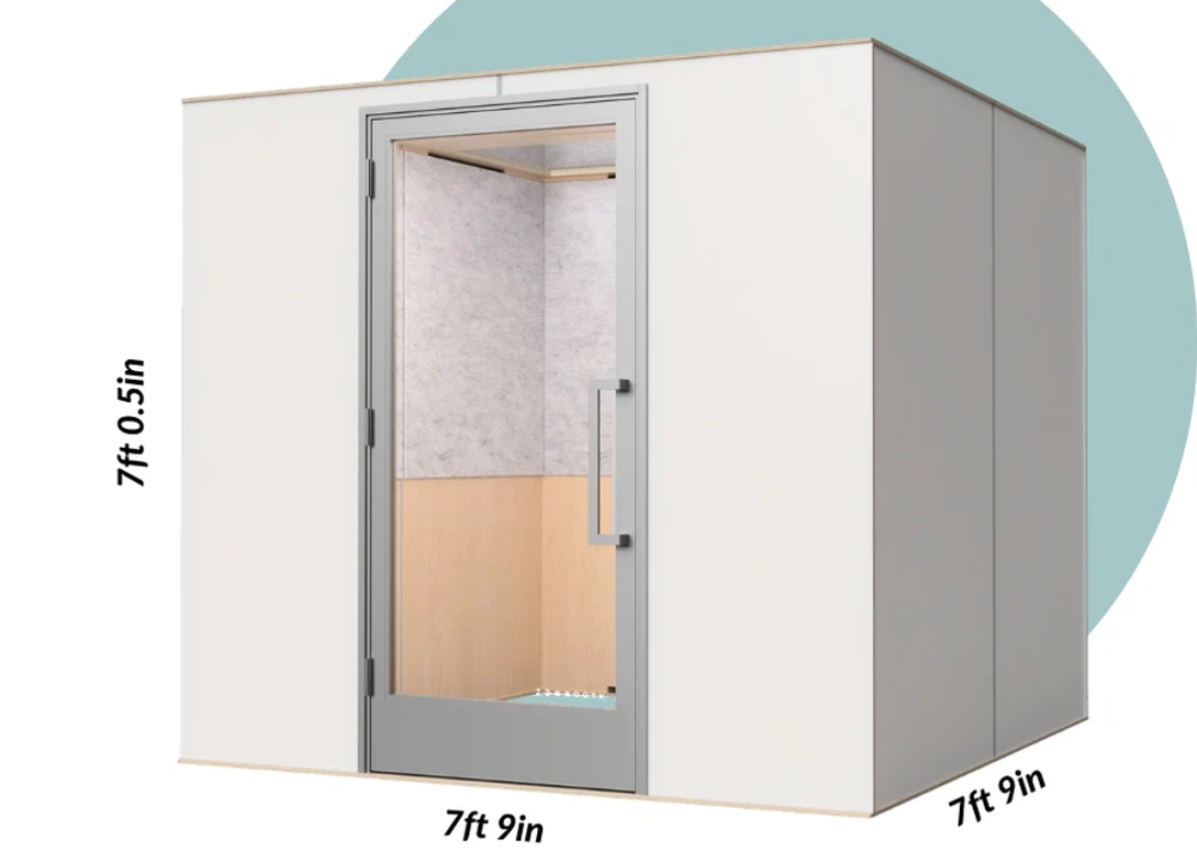 Zen four person office phone booth white dimensions Zen four person office phone booth white dimensions