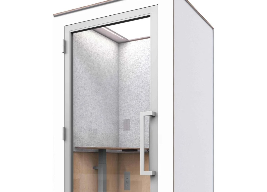 Zen single person office phone booth white Zen single person office phone booth white