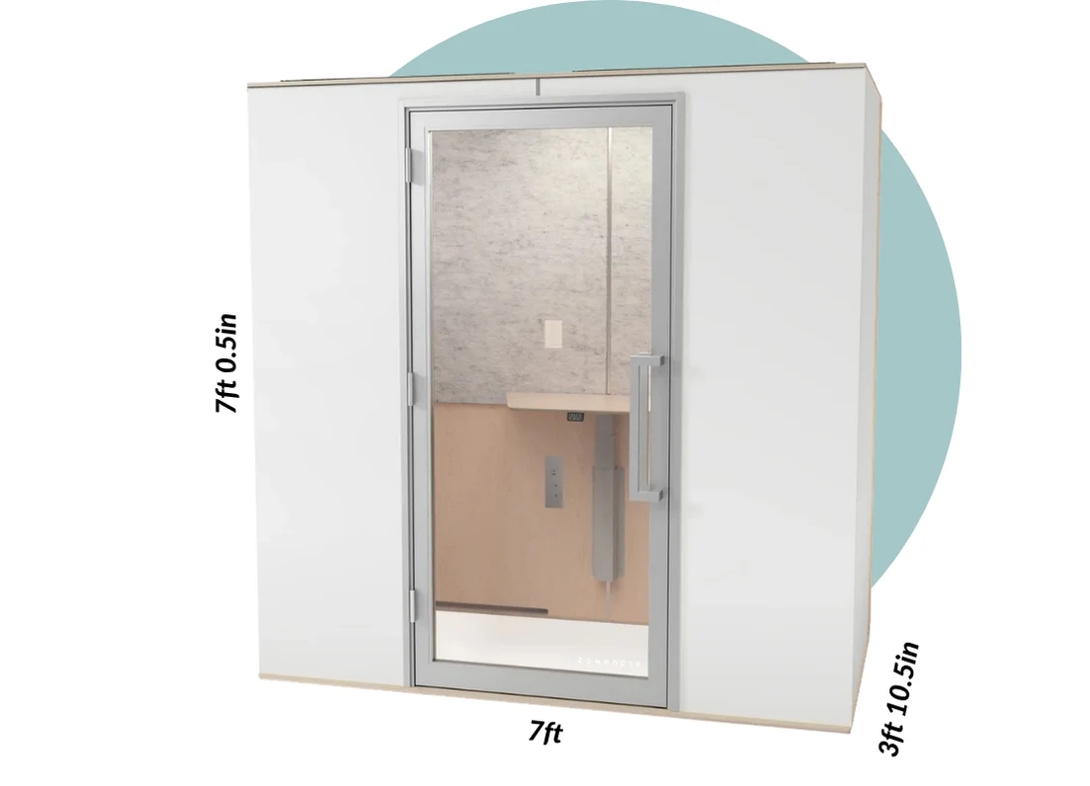Zen two person office phone booth white dimensions Zen two person office phone booth white dimensions