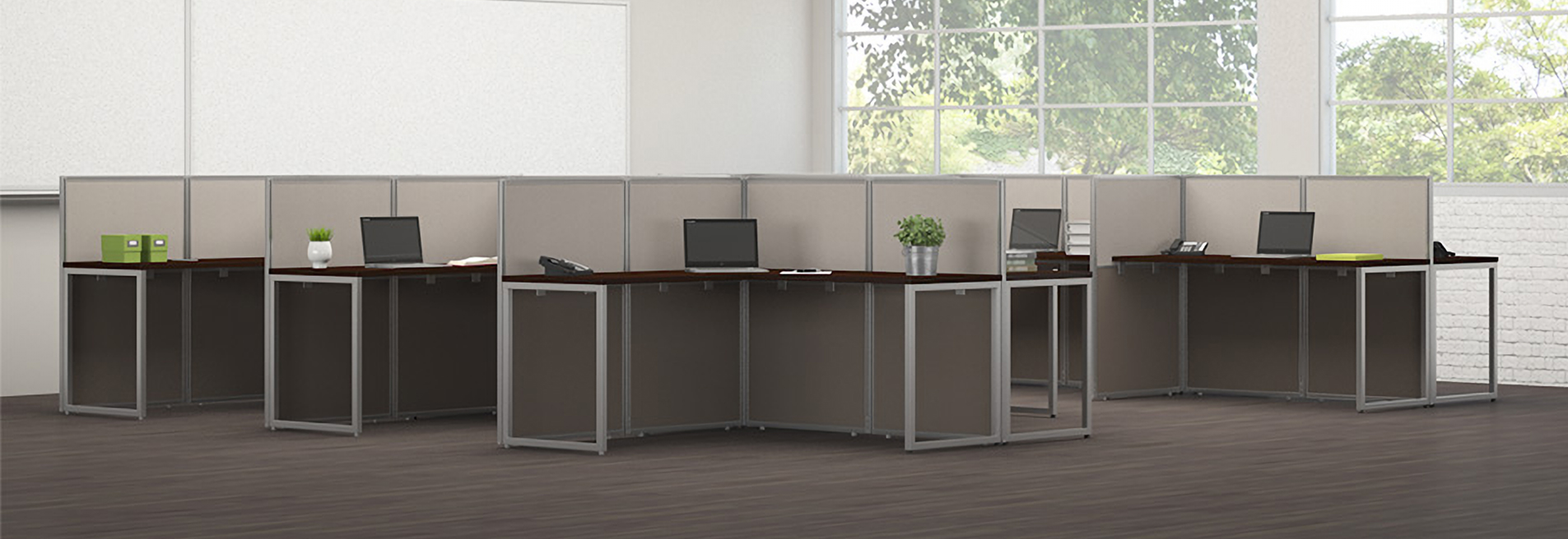 Ez Office Cubicle Desk Ez Work Cubicle For 1 Ez Office Cubes