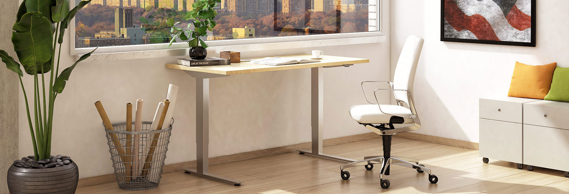 Sit Stand Desks By Cubicles Com