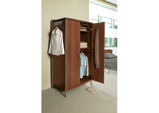 Additional Sonoma healthcare furniture items include a hospital wardrobe cabinet