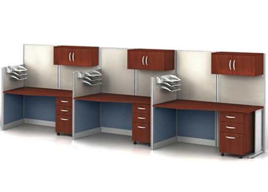 Office Cubicals Multi Packs with Storage, Bush business furniture Office cubicals