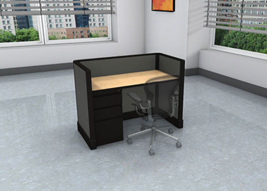 Call center images - low privacy - file drawers