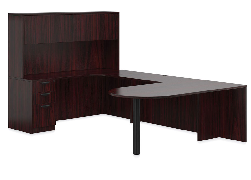 U desk - OTG Laminate Desk Furniture
