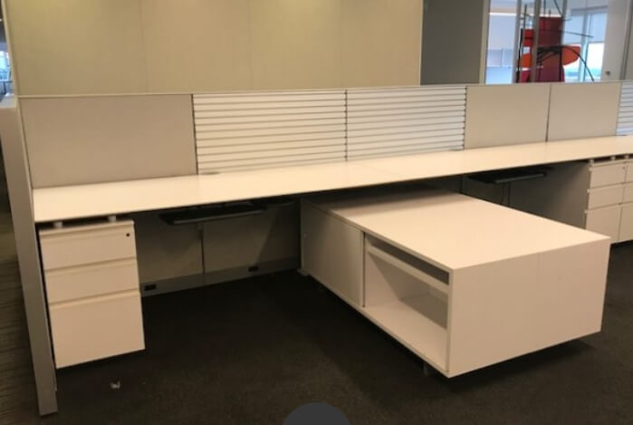 Used Knoll Reff - Low Panels - Used Cubicles