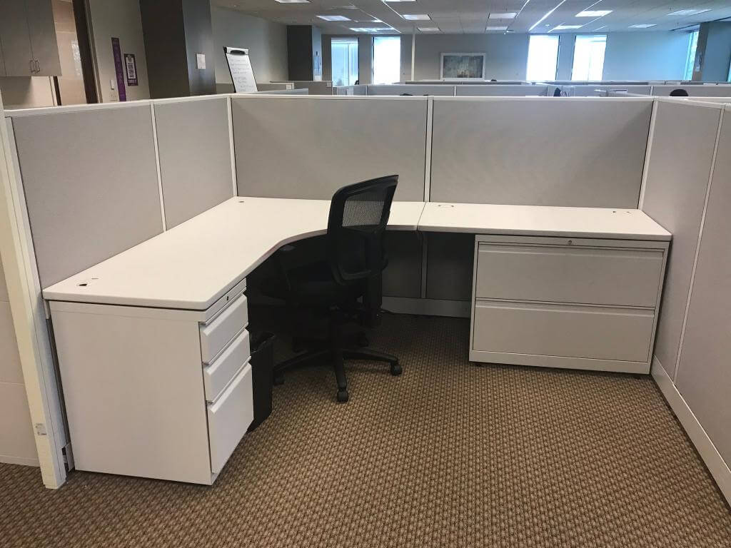 Used Allsteel Concensys - Medium Panels - Used Cubicles