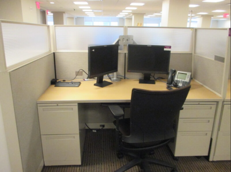Used Allsteel Stride - Tall Panels - Used Cubicles