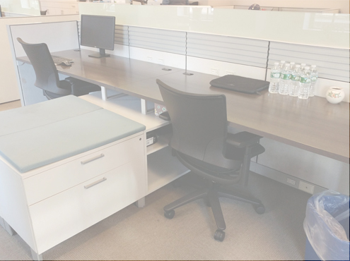 Used Allsteel Stride - Low Panels - Used Cubicles