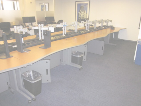 Used Trading Desks 5x3 Low Panels Used Cubicles
