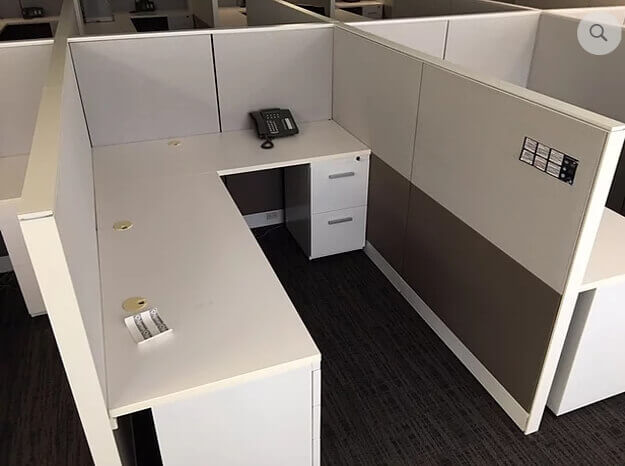 Used Friant Interra - Medium Panels - Used Cubicles