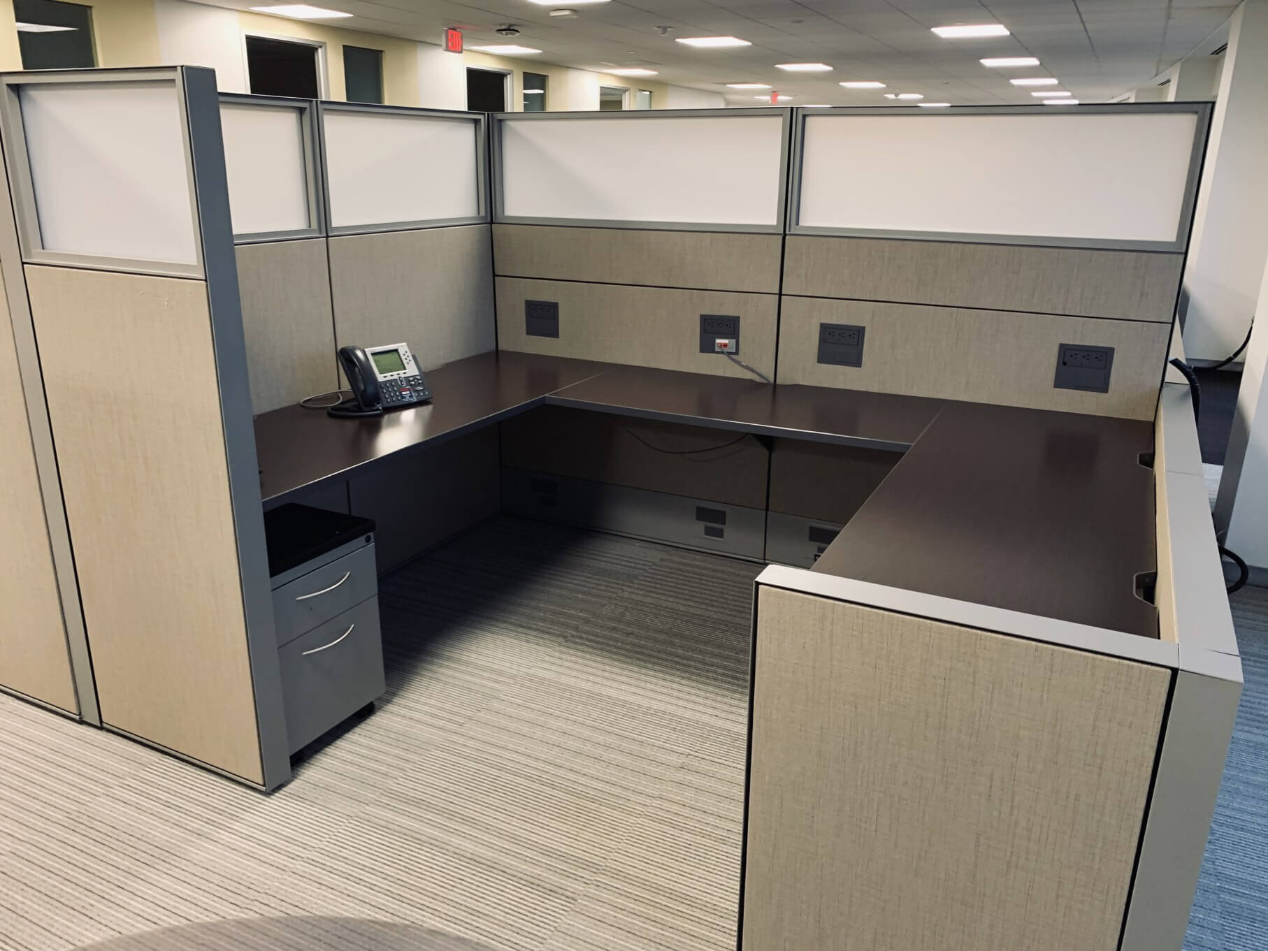 Used Haworth Compose - Tall Panels - Used Cubicles