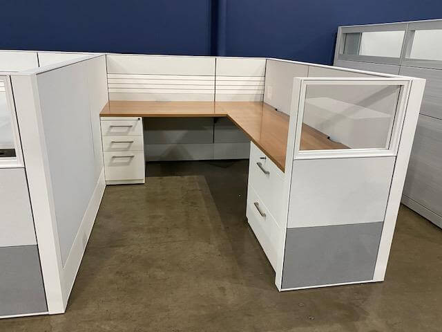 Used Haworth Compose - Medium Panels - Used Cubicles