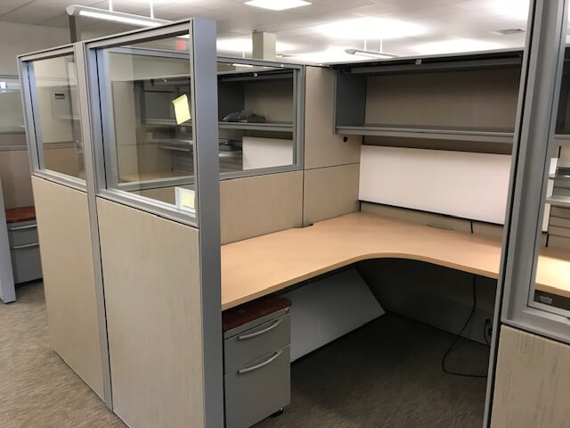 Used Haworth Compose - Tall Panels - Used Cubicles